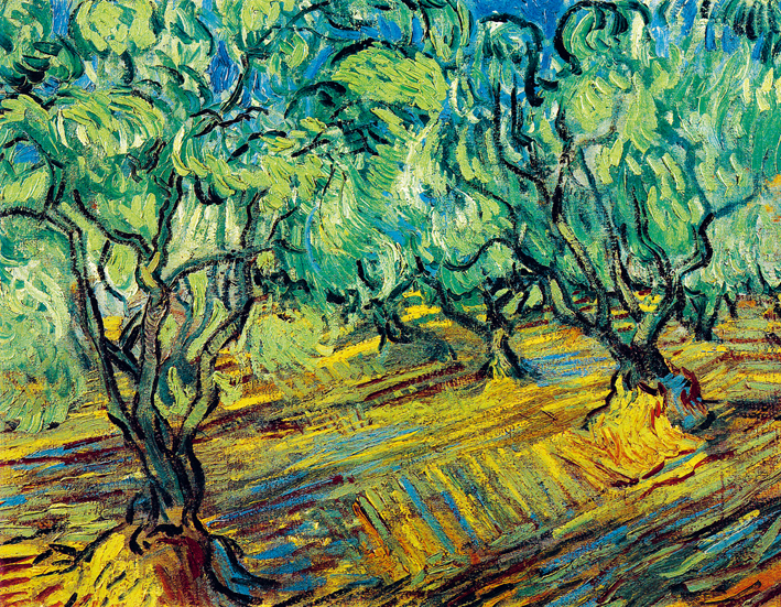  文森特·威廉·梵高  Vincent Willen Van Gogh ——  树 (4)